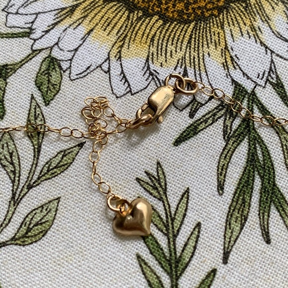 14k yellow gold filled and pearl necklace - Picture 3 of 3